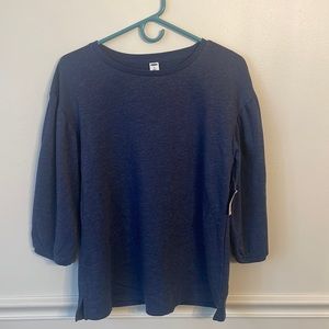 Blue sweatshirt Top